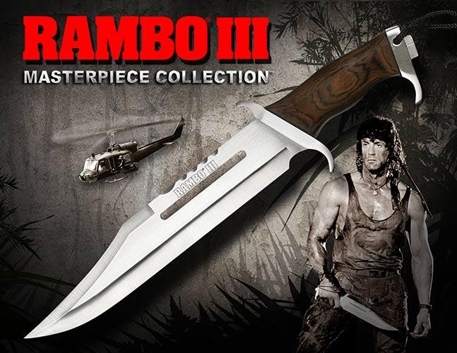 First Blood 3 - RAMBO Movie Knife-3339-a